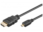 HDMI - micro HDMI kabelis 1m 4K 30Hz