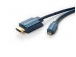 HDMI - micro HDMI kabelis 1m Clicktronic 2160p 4K