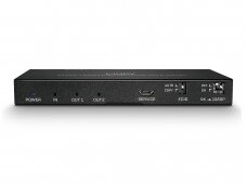 HDMI 2.0 18G šakotuvas 1>2 4K 60Hz su audio