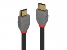 HDMI 2.0 cat2 4K kabelis 10m, Anthra Line