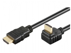 HDMI kabelis 2m 1080p 1.4 su kampine 270L jungtimi