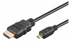 HDMI - micro HDMI kabelis 2m 4K 30Hz