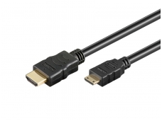 HDMI - mini HDMI  kabelis 1m 1080p 1.4