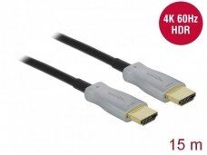 HDMI optinis kabelis 15m, 4K 60Hz 18G