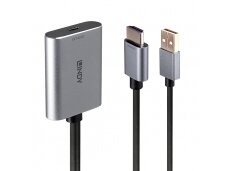 HDMI to USB Type C Converter with USB Power