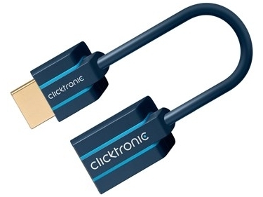 HDMI M - HDMI F lankstus perėjimas, Clicktronic 2160p 4K 2