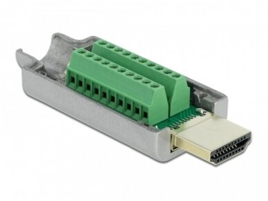 HDMI jungtis, tvirtinama su varžteliais 1