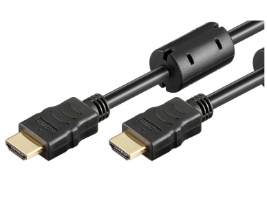 HDMI kabelis 10m 1080p 1.4 su feritais