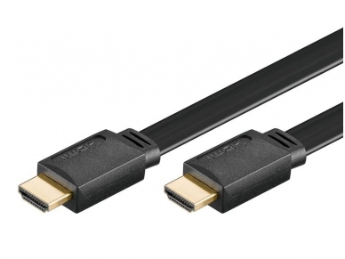 HDMI kabelis 1.5m 1080p 1.4 plokščias