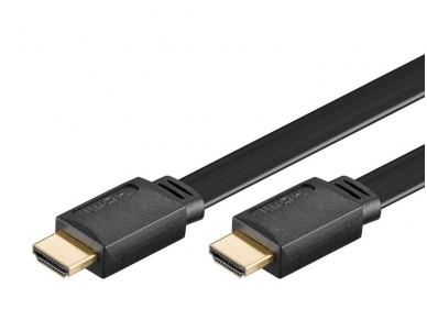HDMI kabelis 1m 1080p 1.4 plokščias