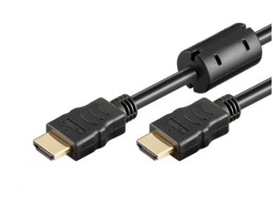 HDMI kabelis 2m 1080p 1.4 su feritais