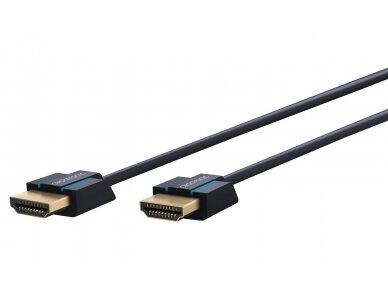HDMI kabelis 3m, Clicktronic, 2160p 4K, 4mm storio