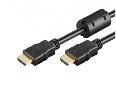 HDMI kabelis 5m 1080p 1.4 su feritais