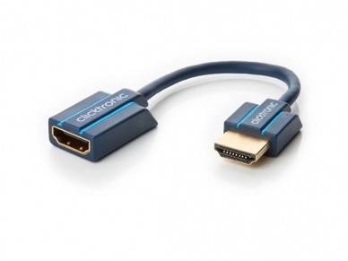 HDMI M - HDMI F lankstus perėjimas, Clicktronic 2160p 4K