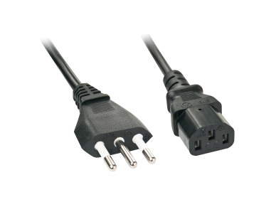 Italian IEC Mains Cable, 2m