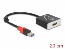 Keitiklis USB A 3.2 Gen 1 į HDMI 1920x1080 60Hz