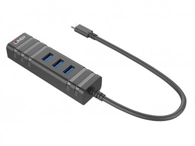 Keitiklis USB-C į 3xUSB 3.0 ir Gigabit Ethernet 2