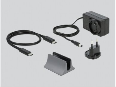 Keitiklis USB-C į HDMI, 2xDP 1.4, 4xUSB, Docking 7