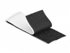 Klijuojama Velcro juosta 50mm x 10m juoda