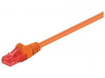 Komutacinis kabelis 0,25m UTP Cat6, oranžinis