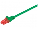 Komutacinis kabelis 0,25m UTP Cat6, žalias