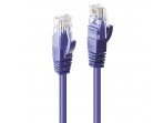 Komutacinis kabelis 0.3m U/UTP Cat6, violetinis