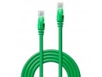 Komutacinis kabelis 0.3m U/UTP Cat6, žalias