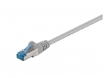 Komutacinis kabelis 0,5m S/FTP Cat6a Pimf, pilkas LSZH CU