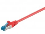 Komutacinis kabelis 1,5m S/FTP Cat6a Pimf, raudonas LSZH CU