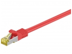 Komutacinis kabelis 1,5m S/FTP Cat7 Pimf, raudonas LSZH CU