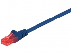 Komutacinis kabelis 1m UTP Cat6, mėlynas