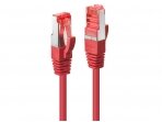 Komutacinis kabelis 2m S/FTP Cat6 Pimf, raudonas