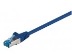 Komutacinis kabelis 2m S/FTP Cat6a Pimf, mėlynas LSZH CU