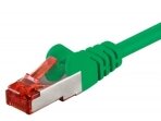 Komutacinis kabelis 2m S/FTP Cat6 Pimf, žalias LSZH CU