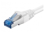 Komutacinis kabelis 2m S/FTP Cat6a Pimf, baltas LSZH CU