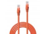 Komutacinis kabelis 2m U/UTP Cat6, oranžinis