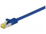 Komutacinis kabelis 3m S/FTP Cat7 Pimf, mėlynas LSZH CU