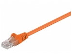 Komutacinis kabelis 3m UTP Cat5E, oranžinis