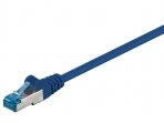 Komutacinis kabelis 50m S/FTP Cat6a Pimf, mėlynas LSZH CU