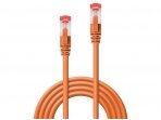 Komutacinis kabelis 5m S/FTP Cat6 Pimf, oranžinis