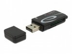 Kortelių skaitytuvas USB 2.0 MicroSD, SD, MMC