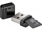 Kortelių skaitytuvas USB 2.0 MicroSD, SDHC