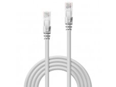 Komutacinis kabelis 0.3m U/UTP Cat6, baltas