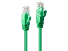 Komutacinis kabelis 0.5m U/UTP Cat6, žalias