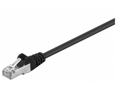 Komutacinis kabelis 10m F/UTP Cat5E, juodas