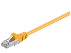 Komutacinis kabelis 15m F/UTP Cat5E, geltonas
