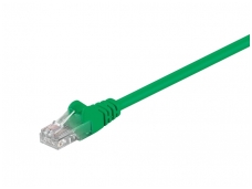 Komutacinis kabelis 1,5m UTP Cat5E, žalias