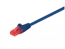 Komutacinis kabelis 1,5m UTP Cat6, mėlynas