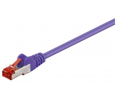 Komutacinis kabelis 20m S/FTP Cat6 Pimf, violetinis LSZH CU
