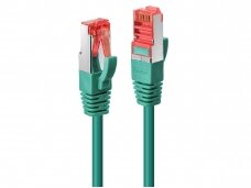 Komutacinis kabelis 2m S/FTP Cat6 Pimf, žalias